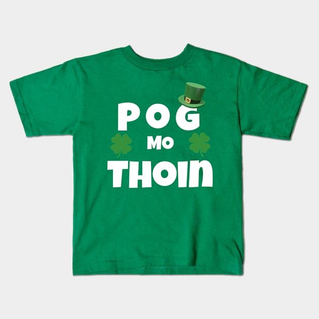 st patricks day Kids T-Shirt by monami